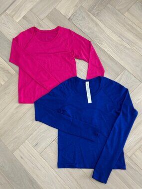 EUC/NWOT Set of Lululemon Swiftly Tech Long Sleeve 2.0 *Race